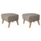 Set of Raf Simons Vidar My Own Chair Footstools from Lassen 1