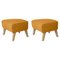 Natural Oak Raf Simons Vidar 3 My Own Chair Footstool by Lassen, Set of 2 1