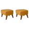 Smoked Oak Raf Simons Vidar 3 My Own Chair Footstool by Lassen, Set of 2 1