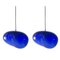 Lámparas colgantes Planetoide Saiki en azul de Eloa. Juego de 2, Imagen 2