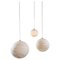 Jupiter Hanging Lights Planets by Ludovic Clément Darmont, Set of 3 1