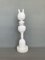 Cat King Marble Sculpture by Tom Von Kaenel 2
