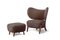 TMBO Lounge Chair and Pouf by Mazo Design, Set of 2 2