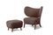 TMBO Lounge Chair and Pouf by Mazo Design, Set of 2, Image 2