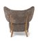 Sahara Sheepskin Tmbo Lounge Chair by Mazo Design, Image 4
