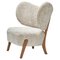 Moonlight Sheepskin Tmbo Lounge Chair by Mazo Design 1