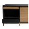 Credenza Tapparelle nera di Colé Italia, Immagine 3