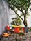 Orange Mint Caribe Dining Chair by Sebastian Herkner, Set of 4, Image 7