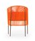 Chaise de Salle à Manger Caribe Orange Mint par Sebastian Herkner, Set de 4 5