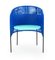 Blue Caribe Dining Chair by Sebastian Herkner, Set of 4 3