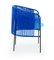 Blue Caribe Dining Chair by Sebastian Herkner, Set of 4, Image 4