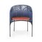 Blue Caribe Chic Dining Chairs by Sebastian Herkner, Set of 4 4