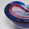 Blue and Pink Ashtray/Vide Poche by Flavio Poli for Seguso, 1960s 6