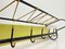 Mid-Century Wall Metal Coat Rack, 1960s 3