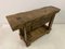 Rustic French Console Table, 1890s 8