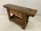 Rustic French Console Table, 1890s 7