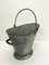 French Galvanised Zinc Coal Basket, 1950s 6