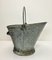 French Galvanised Zinc Coal Basket, 1950s, Image 3