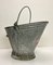 French Galvanised Zinc Coal Basket, 1950s, Image 7