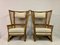 High Back Bamboo Chairs with Ottomans, 1980s, Set of 4, Image 6