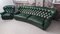 Sofa Set and Chesterfield Armchair, 1950s, Set of 2, Image 1