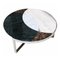 Mid-Century Round Coffee Table with Marquetery & Marble. France, 1970s, Image 4