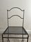 Mid-Century Stuhl aus Perforiertem Stahlblech, Frankreich, 1950er 2