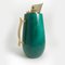 Thermosflasche aus grün getöntem Ziegenleder & goldenem Metall von Aldo Tura, 1960er 6