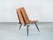 Easy Chair Scandinave en Cuir dans le style d'Ilmari Tapiovaara, 1950s 5