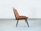Easy Chair Scandinave en Cuir dans le style d'Ilmari Tapiovaara, 1950s 6