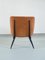Scandinavian Leather Easy Chair in the style of Ilmari Tapiovaara, 1950s 4