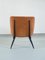 Scandinavian Leather Easy Chair in the style of Ilmari Tapiovaara, 1950s, Image 4