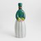 Art Deco Robjs Ceramic Liqueur Bottle, Paris, 1920s 4