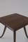 Vintage Italian Walnut Game Table with Grissinatura, 1950s 2