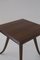 Vintage Italian Walnut Game Table with Grissinatura, 1950s, Image 2