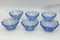 Art Deco Murano Glass Serving Bowl, Italy, 1930s, Set of 13 12
