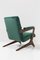 20th Century Brazilian Green Velvet Armchairs, 1950s, Set of 2 6