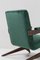 20th Century Brazilian Green Velvet Armchairs, 1950s, Set of 2 5