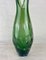 Vase Murano Vert avec Tons Bleus, 1970s 6