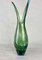 Green Murano Vase with Blue Tones, 1970s 11