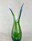 Green Murano Vase with Blue Tones, 1970s 4
