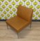 Armchair Leather Ski Lounge Chair in Chrome Caramel, 1970s, Image 2