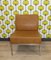 Armchair Leather Ski Lounge Chair in Chrome Caramel, 1970s, Image 6
