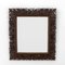 Early 20th Century Hand Carved Oak Grapevine & Leaves Black Forest Wall Mirror, 1890s, Image 1