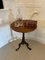 Victorian Burr Walnut Inlaid Table, 1860s 6