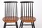 Vintage Spindle Back Chairs, Sweden, 1970s, Set of 2 3