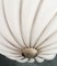 Lámpara de araña vintage blanca, años 60, Imagen 6