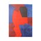 Serge Poliakoff, Red & Black Composition for Munich Olympic Games, 1972, Lithograph, Image 2