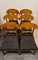 Biedermeier Chairs in Blonde Walnut, Set of 6 2