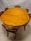 Extendable Round Table Biedermeier with Six Biedermeier Chairs, Set of 7, Image 2